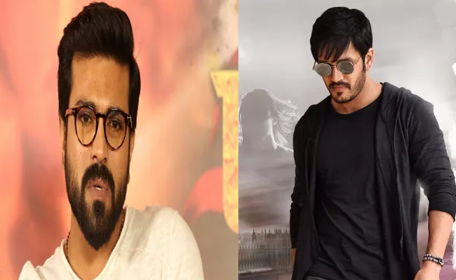 Ram Charan Comment On Akhil Akkineni Mr Majnu Trailer - Sakshi