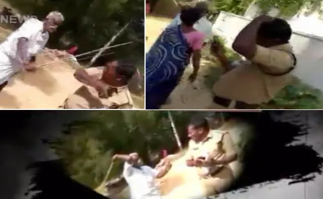 TDP Supporter Attack On Constable In Chittoor District - Sakshi