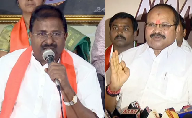 BJP MLC Somu Veerraju Critics Chandrababu Naidu - Sakshi