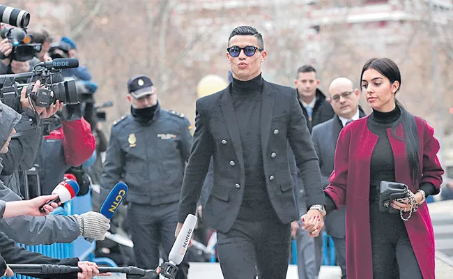 Cristiano Ronaldo pleads guilty to tax fraud at Madrid court - Sakshi