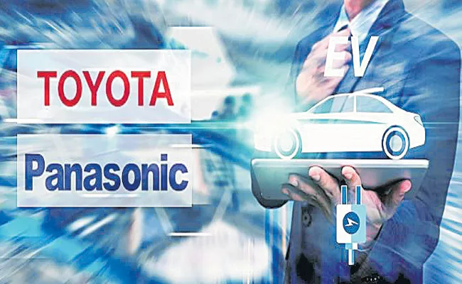 Toyota and Panasonic Charge Together Into Electric Car Batteries - Sakshi