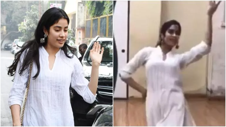 Janhvi Kapoor Dance Video Will Remind You Of Sridevi - Sakshi