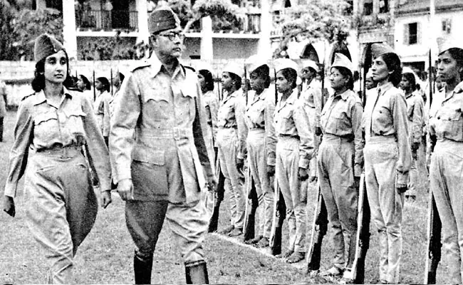 Azad Hind Fouz Bose  military force - Sakshi