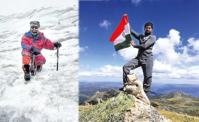 Mountener Tirupati Reddy Waiting For Help Climb Mount Everest - Sakshi