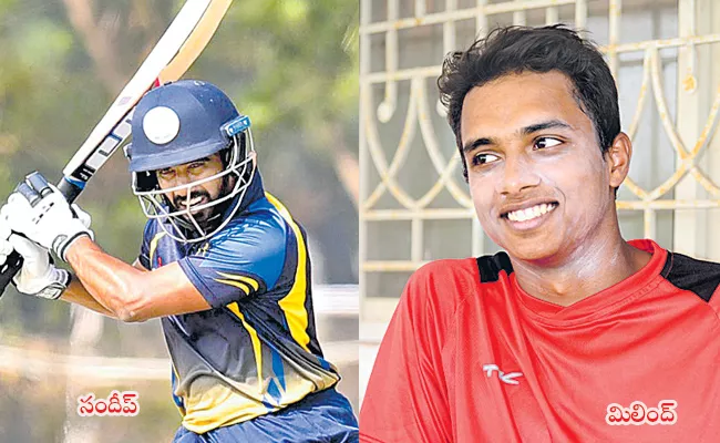 Sandeep, Charan Slam Centuries in HCA Odi League - Sakshi