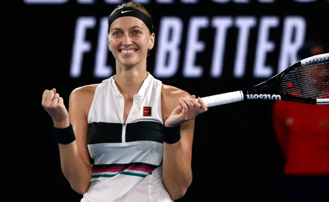 Kvitova swats aside Danielle Collins to reach first Australian Open final - Sakshi