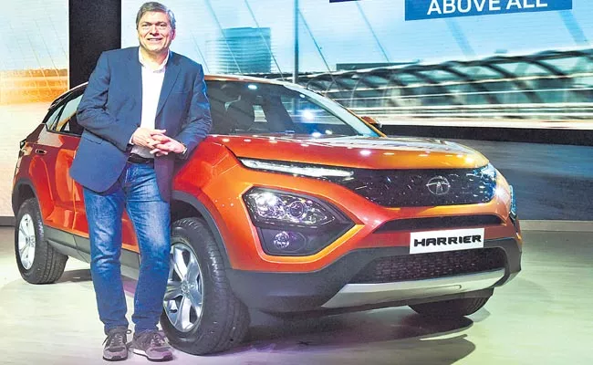 Tata Motors launches Harrier SUV  - Sakshi