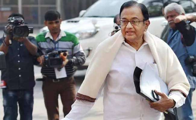  Chidambaram Takes Dig At Centre Over Railway Jobs Announcement - Sakshi