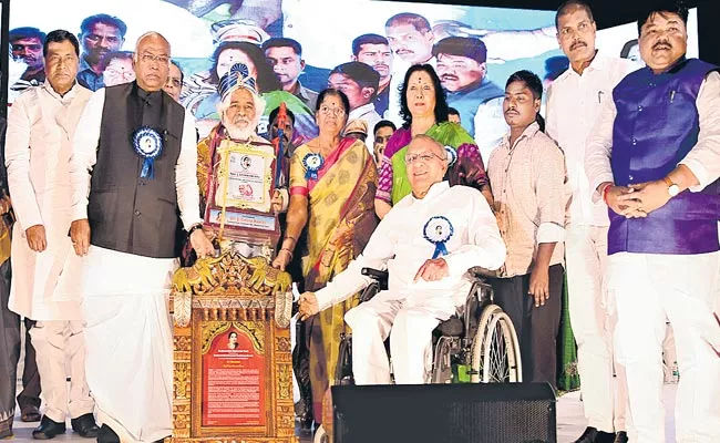 Eshwari bai Sata jayanti celebrations were held Ravindrabharati - Sakshi