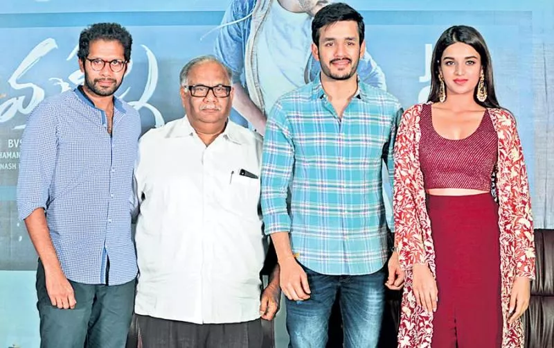 Mr Majnu Movie Release Press Meet - Sakshi