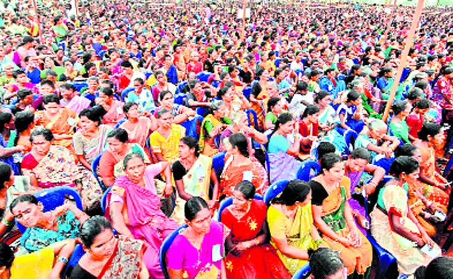 Pasupu Kunkuma Programme in Visakhapatnam - Sakshi