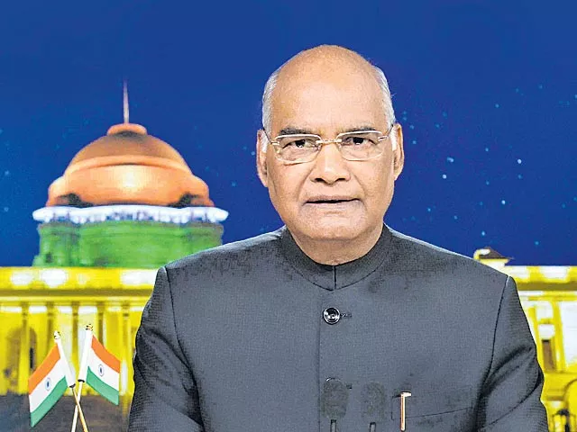 President Ram Nath Kovind's address to the nation - Sakshi