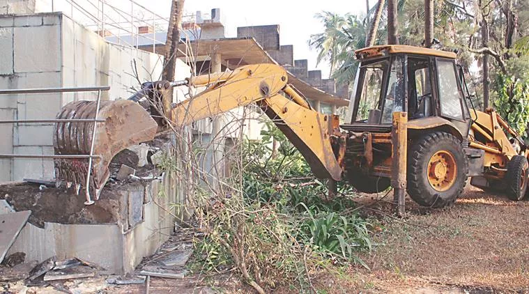 Demolition of Nirav Modi Alibaug  Bungalow Begins - Sakshi