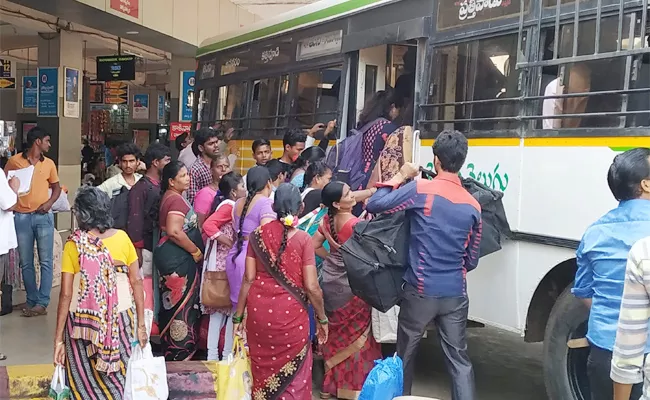 Bus Services Shortage in East Godavari - Sakshi