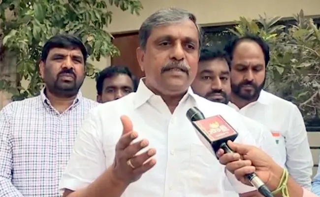 YSRCP Leader Sajjala Ramakrishna Reddy Fires On Chandrababu Naidu Over Fake Survey - Sakshi