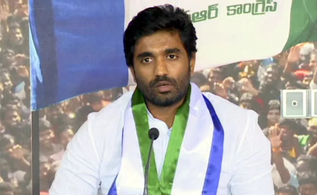 YSRCP Leader Margani Bharat Ram Slams CM Chandrababu Naidu - Sakshi