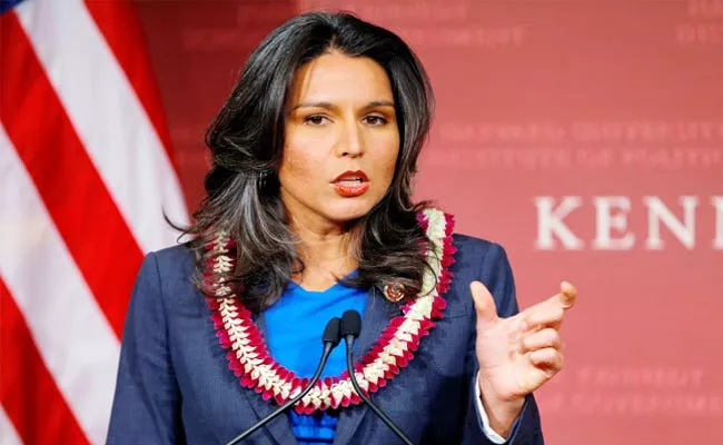 Tulsi Gabbard Criticises Who Branded Her As A Hindu Nationalist For Meeting PM Modi - Sakshi