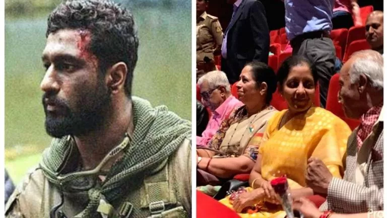 Nirmala Sitharaman Beats Vicky Kaushal How Is The Josh - Sakshi