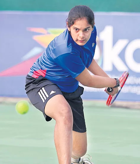 Sanjana wins ITF Juniors Tourney Opener - Sakshi