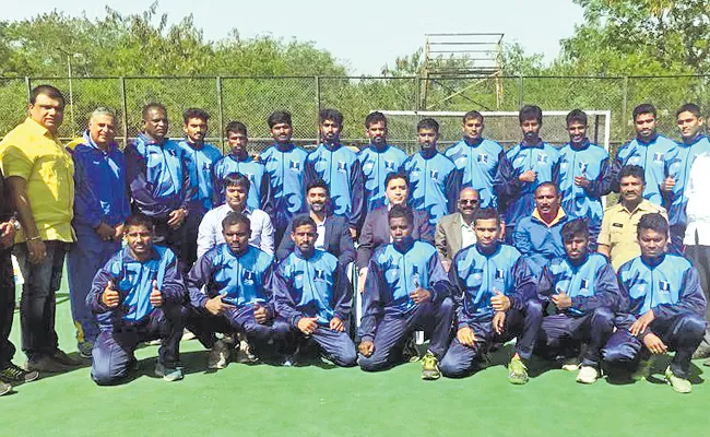 Ashok Kumar as Hockey Captain of Telangana - Sakshi