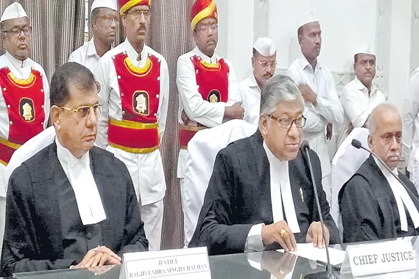 Telangana High Court journey started with above one lakh cases - Sakshi