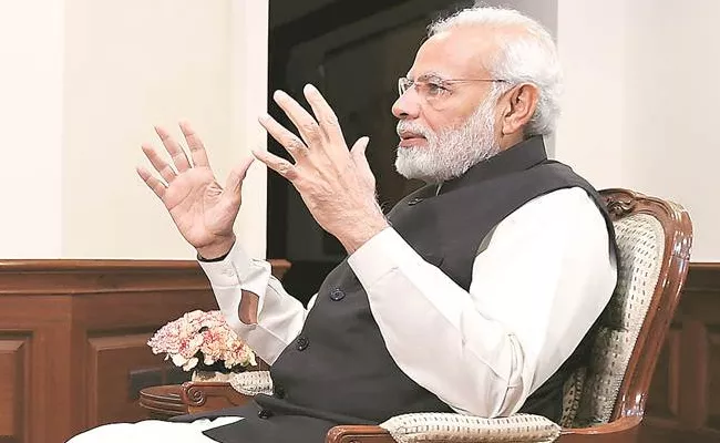 Editorial On Narendra Modi Interview Of 2019 - Sakshi