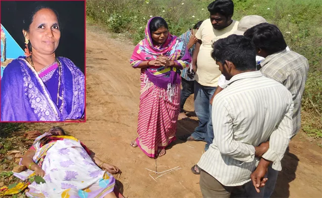 Women Murdered Railway Track in Krishna - Sakshi