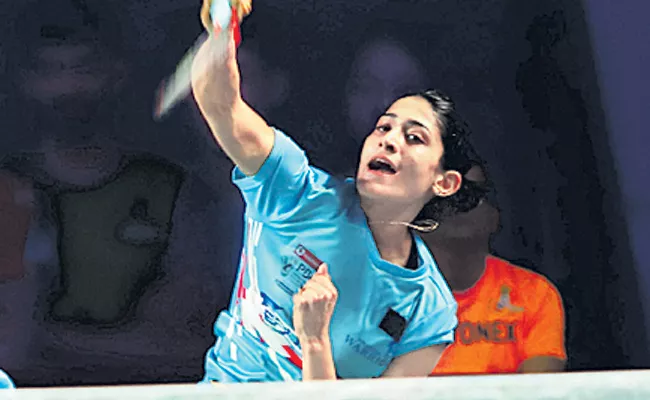 Premier Badminton League: Awadhe Warriors jump to second spot with win over Ahmedabad Smash Masters - Sakshi