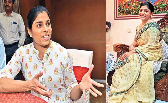 Gymnastics Aruna Reddy Chit Chat With Sakshi