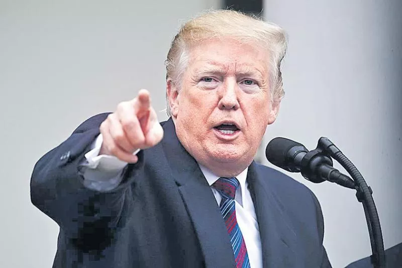  Donald Trump says he can declare national emergency - Sakshi