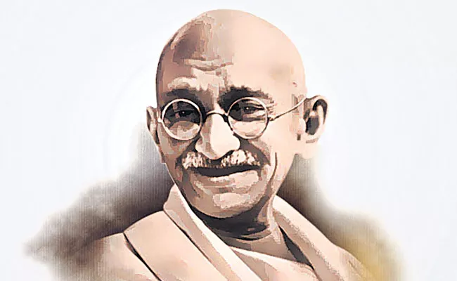 Mahatma Gandhi a notable person for social cleansing - Sakshi