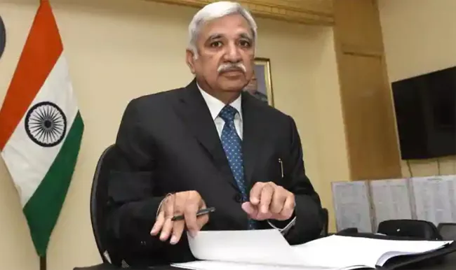 EVMs Can’t be Tampered With, Says Sunil Arora - Sakshi