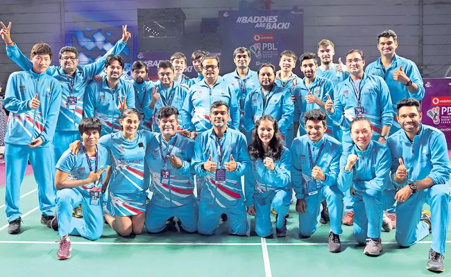 Premier Badminton League: Awadhe Warriors secure second position - Sakshi