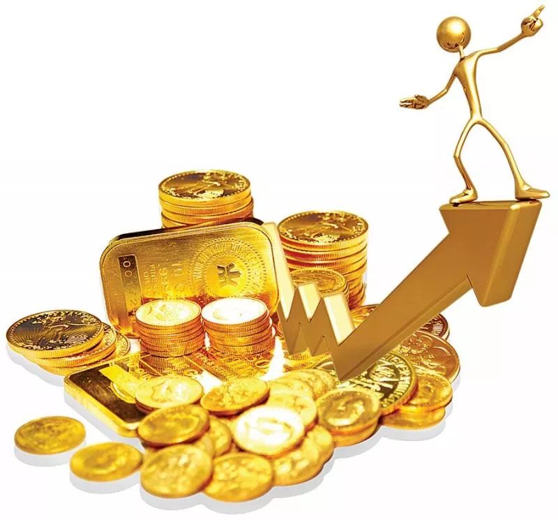 Gold, silver climb on high demand - Sakshi