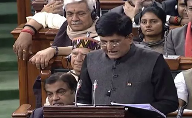 piyush Goyal Allocates Huge Amount ToSc St Welfare - Sakshi