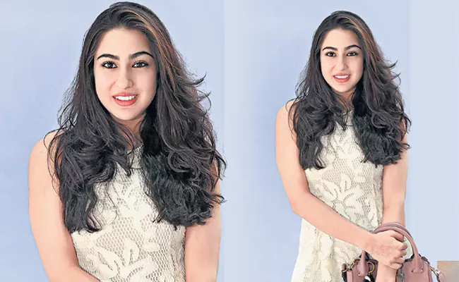 Special Chit Chat With Heroine sara ali khan - Sakshi