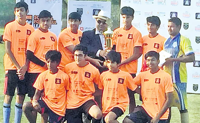 Oakridge International School gets Two Football Titles - Sakshi