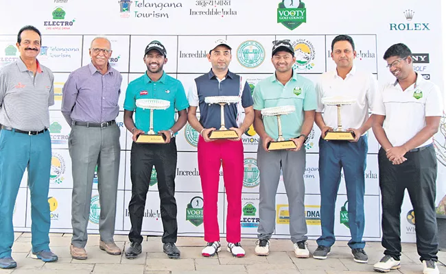 Chikka Rangappa Team Got Golf Title - Sakshi