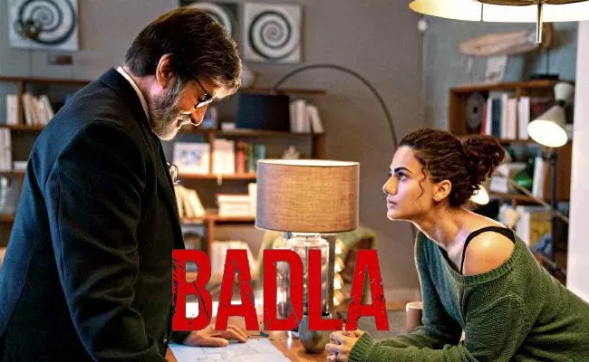 Amitabh Bachchan Has To Defend Taapsee Pannu Again In Badla - Sakshi