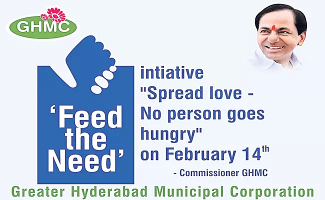 GHMC Starts Feed The Need Programme in Hyderabad - Sakshi