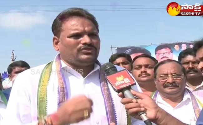 YSRCP Leader Majji Srinivasa Rao Fires On TDP Government Over Bhogapuram Airport Issue - Sakshi