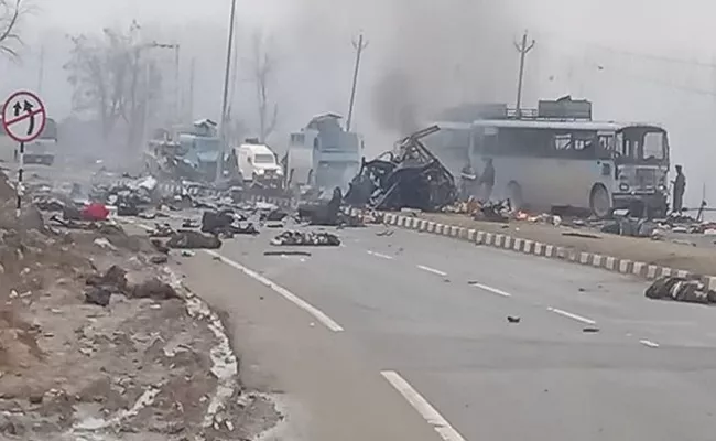 IED blast in JammuandKashmir  - Sakshi