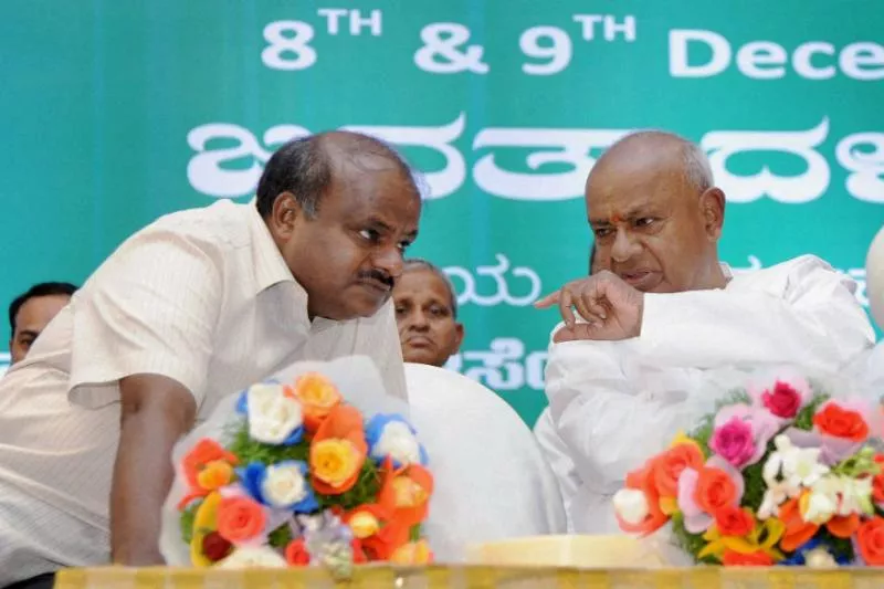 BJP MLA Audio Clip Reveals Deve Gowda Will Die Soon - Sakshi