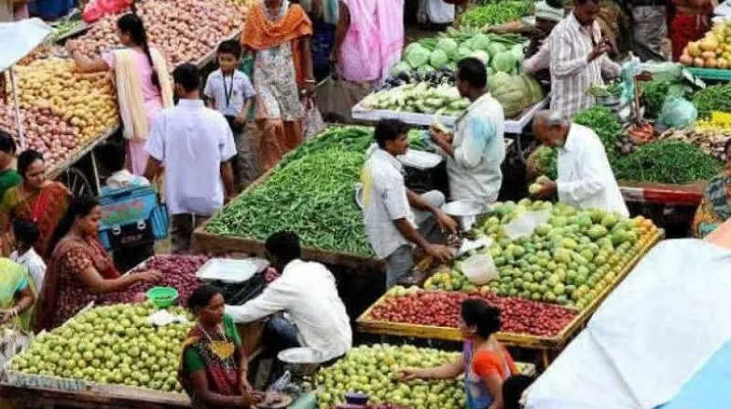 January WPI inflation eases to 10month low of 2.76 percent - Sakshi