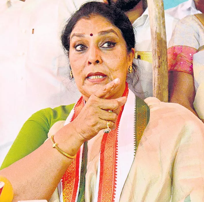 renuka chowdary fires on tpcc chief bhatti vikramarka - Sakshi