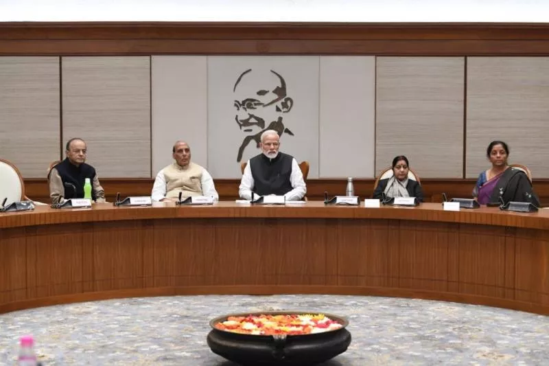  PM Modi Holds Top Cabinet Meet - Sakshi