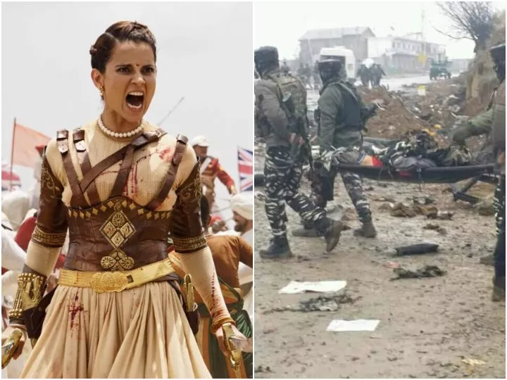 Kangana Ranaut Fires Over Pulwama Attack - Sakshi