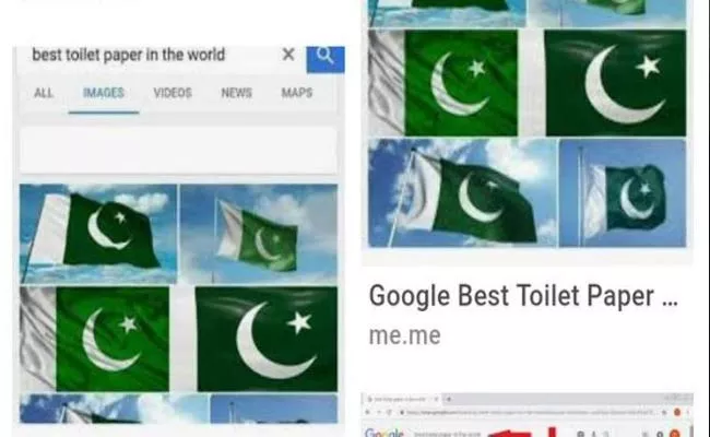 Pakistan Flag is Best Toilet Paper in World - Sakshi