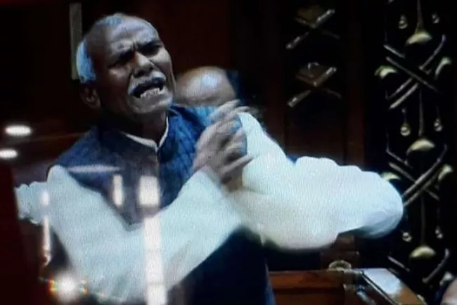 UP MLA Breaks Down In Assembly - Sakshi