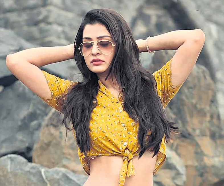 Payal Rajput Readying up for Manmadhudu 2 - Sakshi